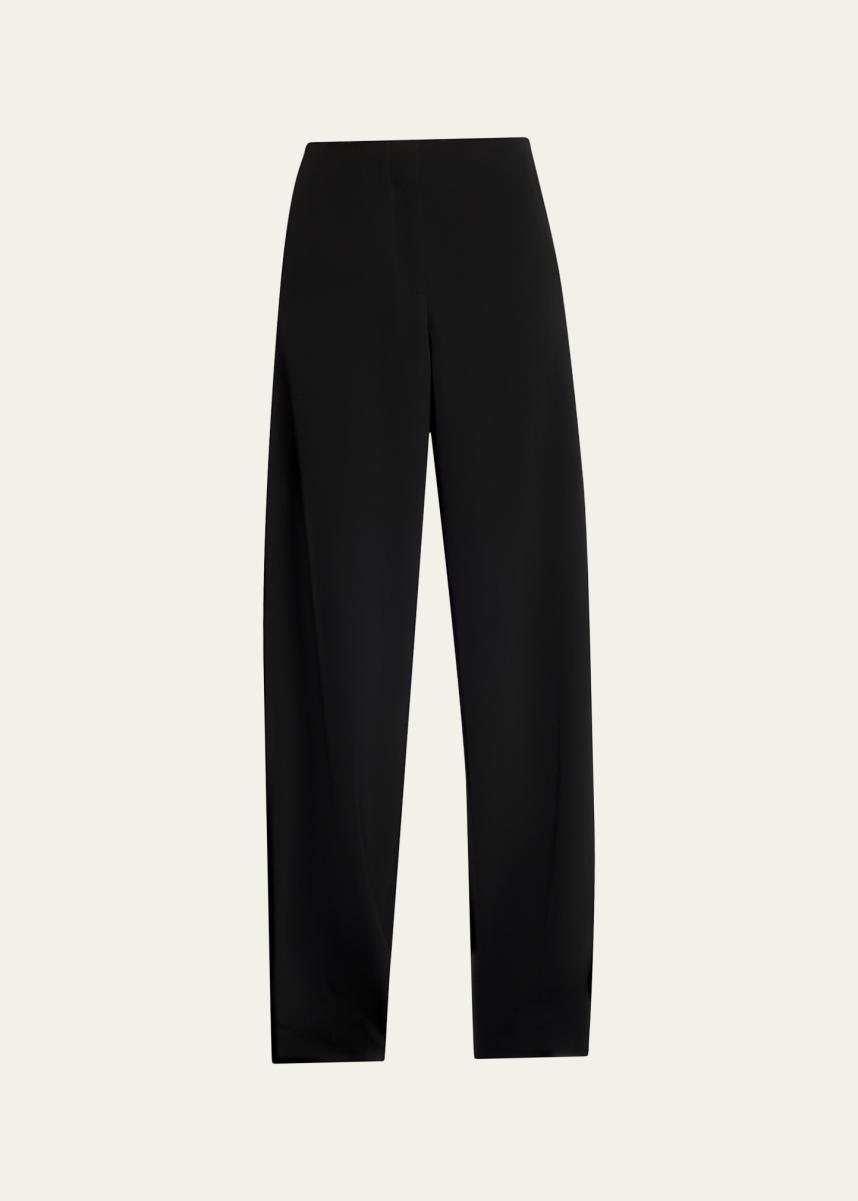 THE ROW Farah Wool-Cashmere Wide-Leg Pants - Bergdorf Goodman