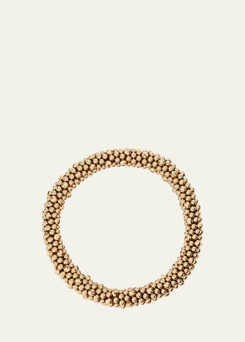 Meredith Frederick Irina 14k Gold Mirrored Bead Bracelet