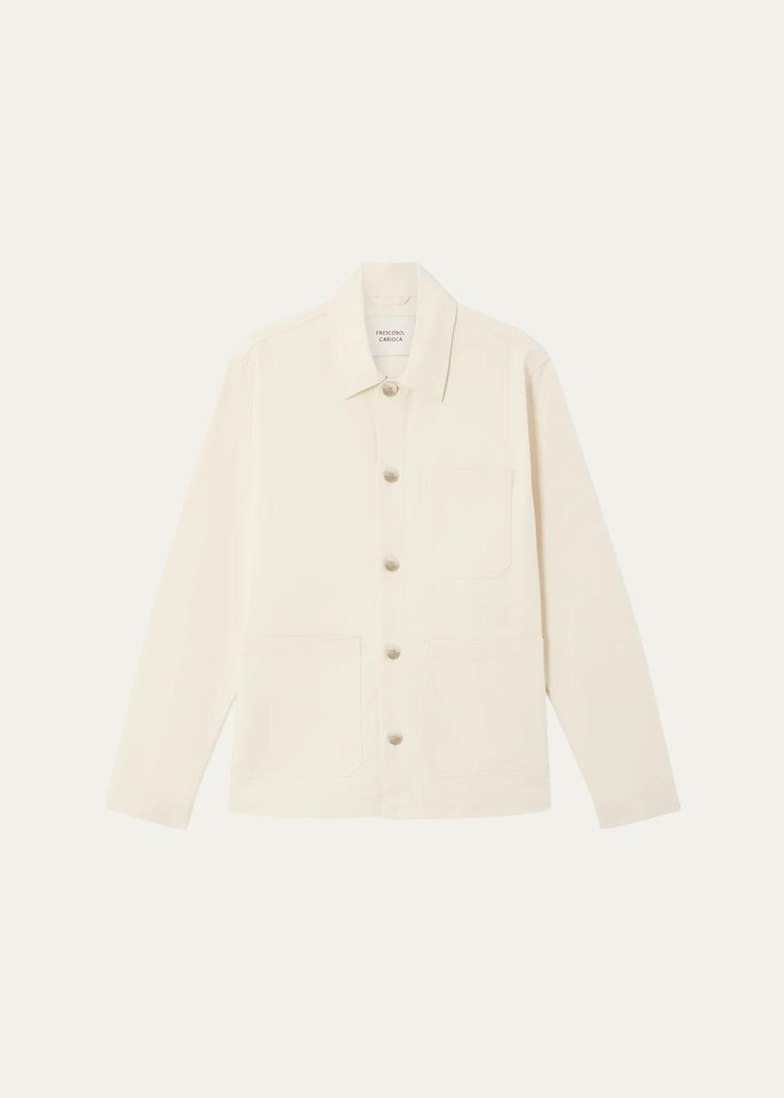 White Cotton Men's Designer Jackets & Coats | Bergdorf Goodman