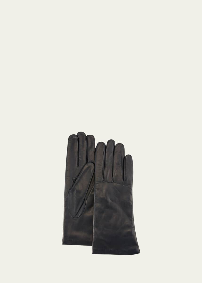 Portolano Cashmere-Lined Napa Leather Gloves