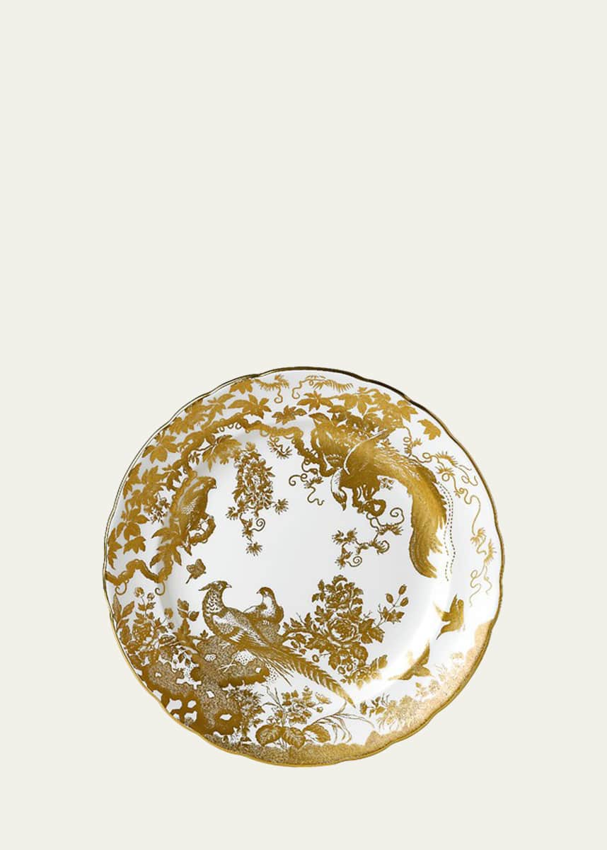 Royal Crown Derby Gold Aves 22K Gold Charger