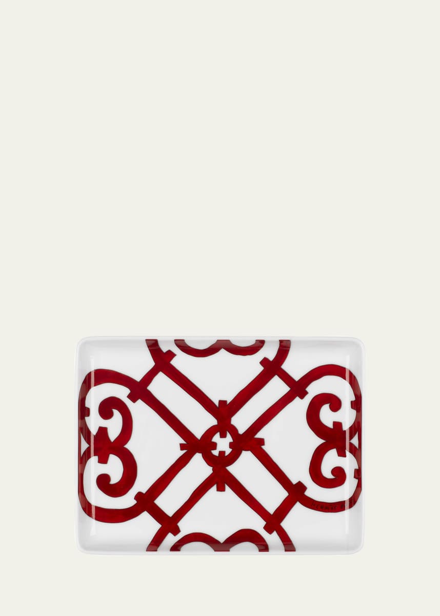 Hermes Balcon du Guadalquivir Rectangular Tray