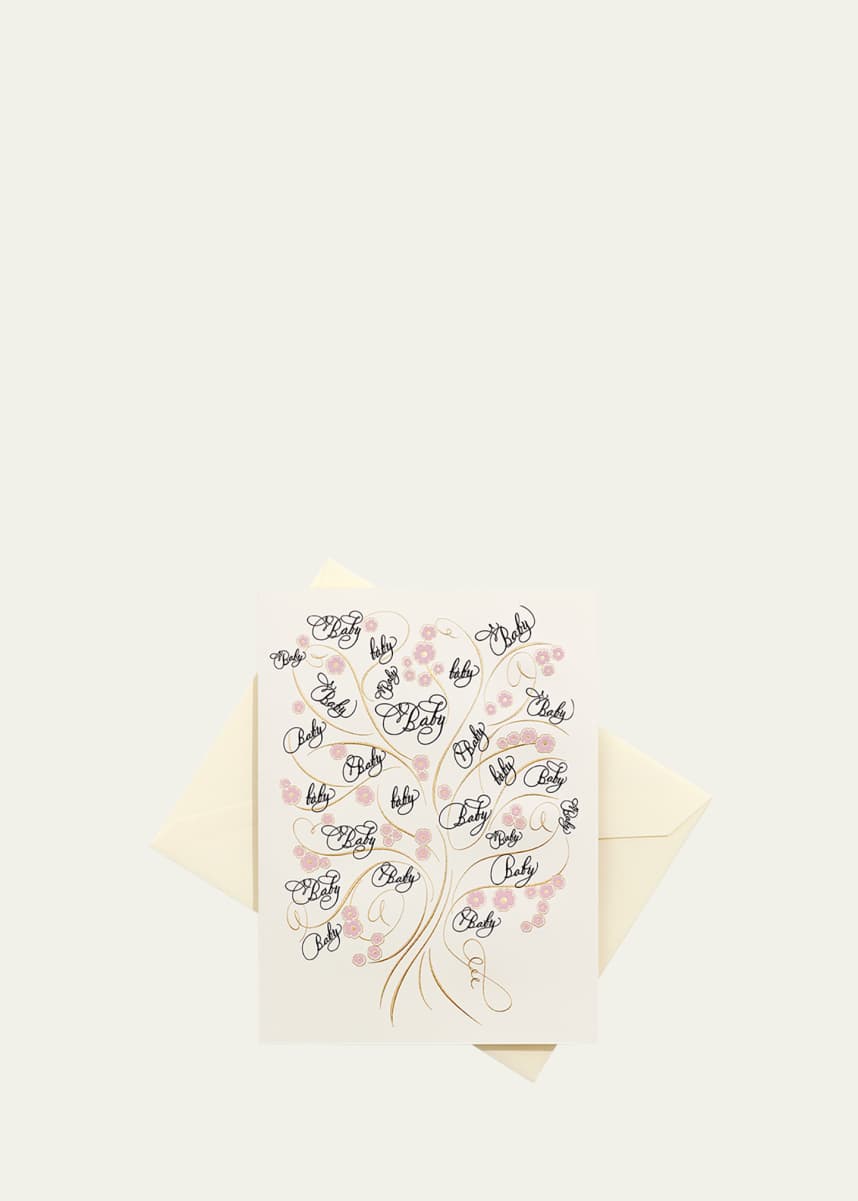 Bernard Maisner Baby Girl Notecard