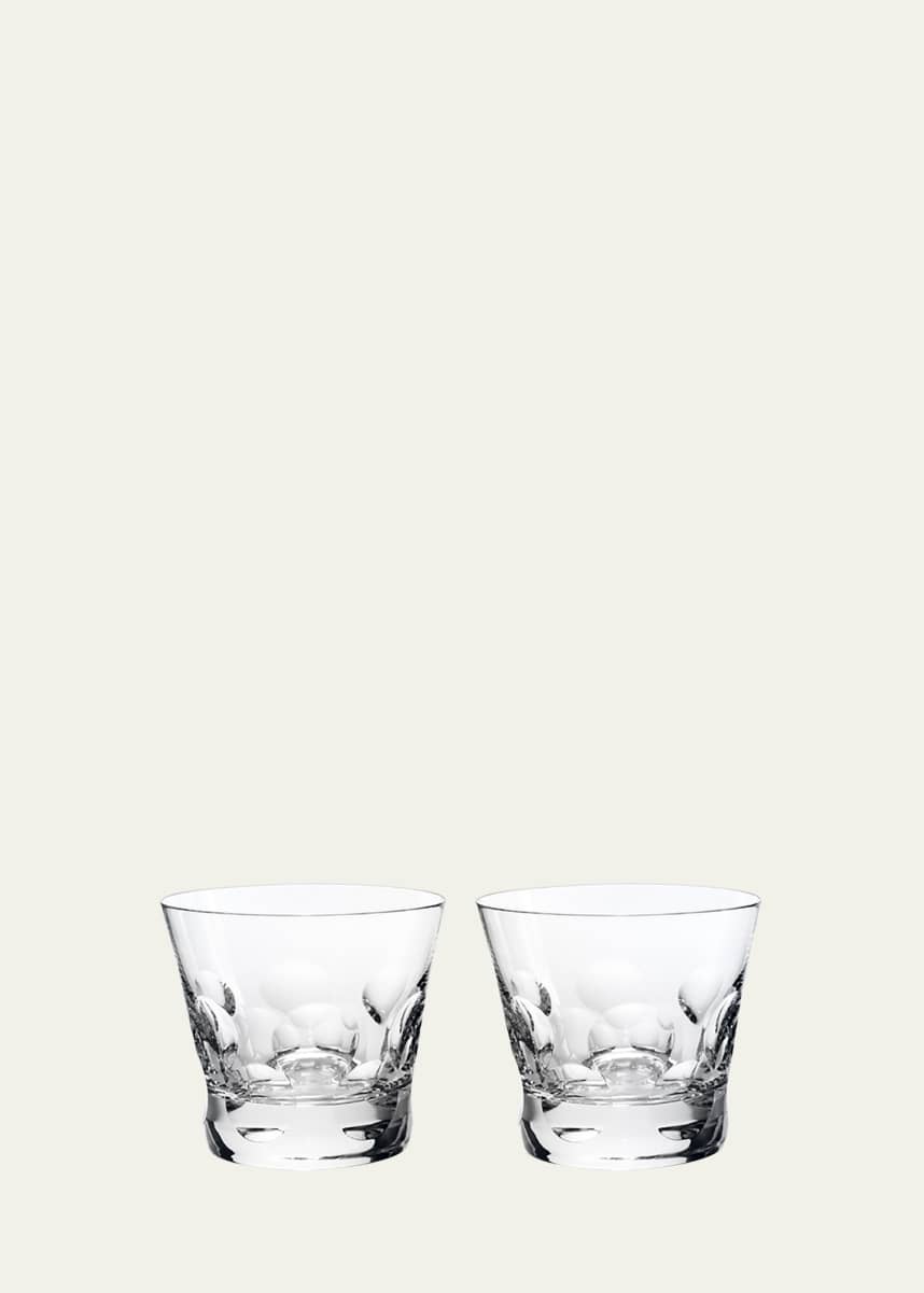 Baccarat Beluga Double Old Fashion Tumblers, Set of 2