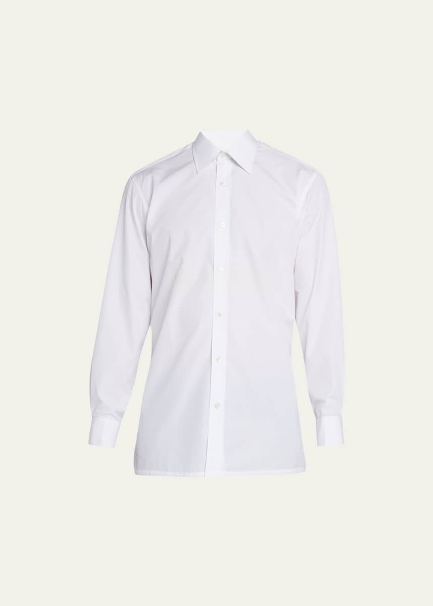 Charvet Men's Cotton Poplin Dress Shirt