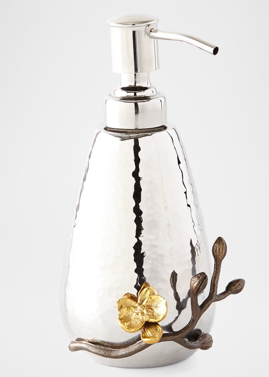 Michael Aram Gold Orchid Pump Dispenser