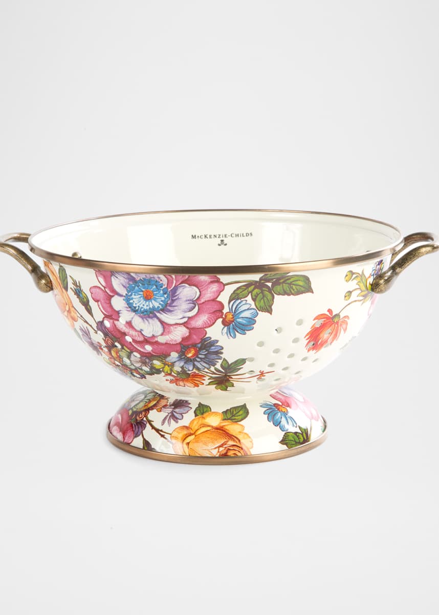 MacKenzie-Childs Flower Market Large Colander