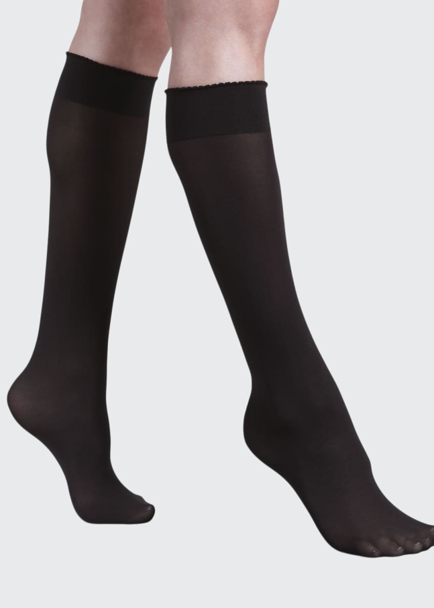 Wolford Velvet Deluxe Knee-Highs