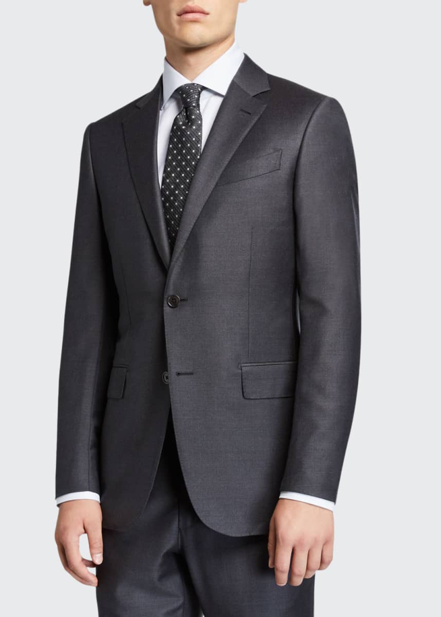 ZEGNA Men's Trofeo Milano Two-Piece Wool Suit