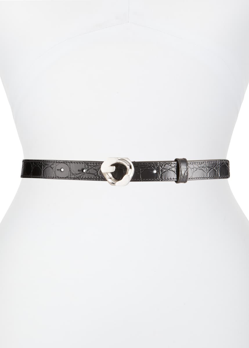 Givenchy 30mm Reversible G-Chain Belt