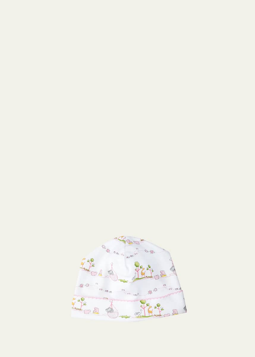 Kissy Kissy Noah's Ark Printed Pima Hat