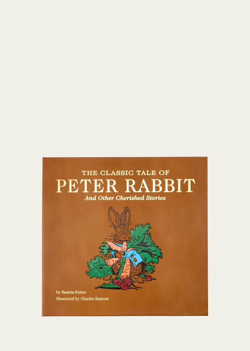 Graphic Image "The Classic Tale of Peter Rabbit" Book in Genuine Leather