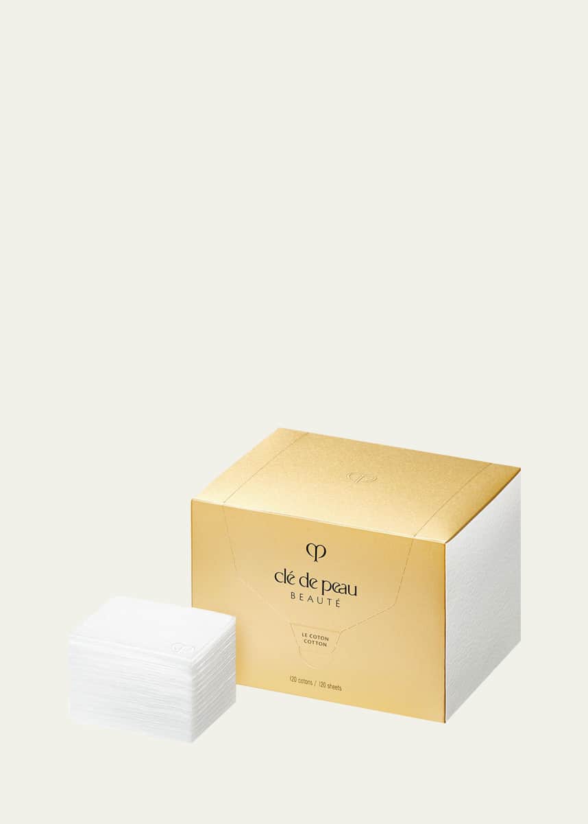 Cle de Peau Beaute Cotton, 120 Sheets