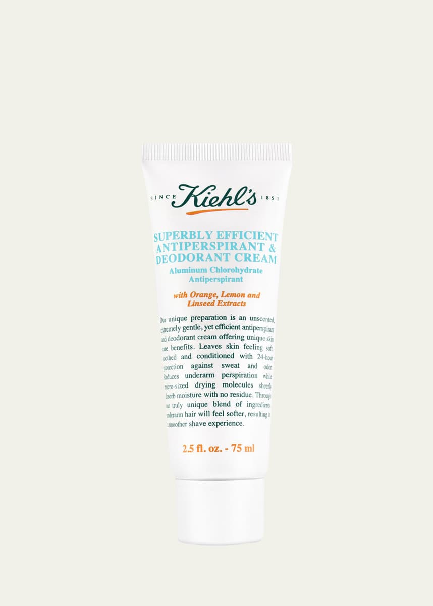Kiehl's Since 1851 Superbly Efficient Anti-Perspirant & Deodorant Cream, 2.5 oz.