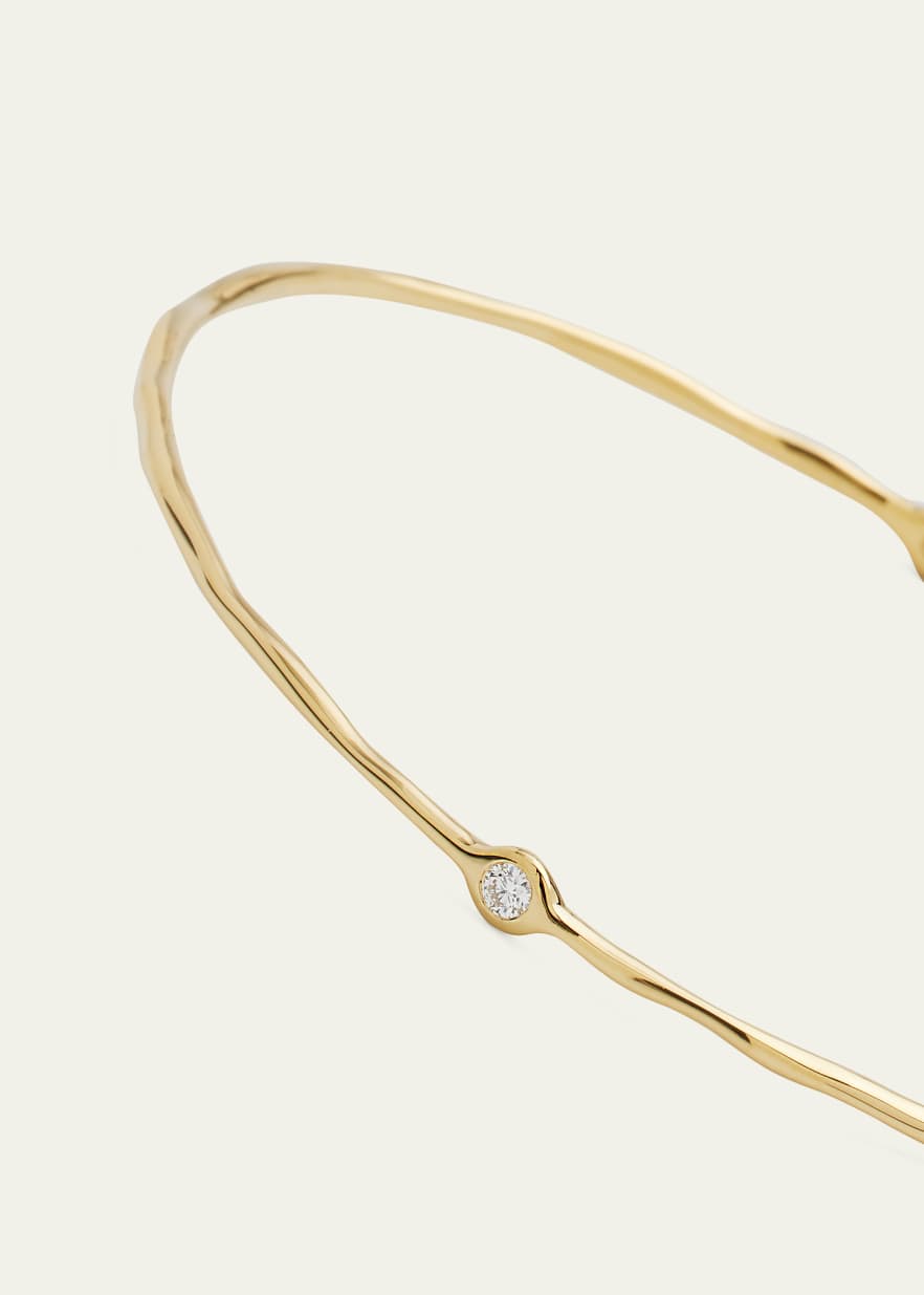 Ippolita Superstar Bangle in 18K Gold with Diamonds - Bergdorf Goodman Ippolita Superstar Bangle in 18K Gold with Diamonds