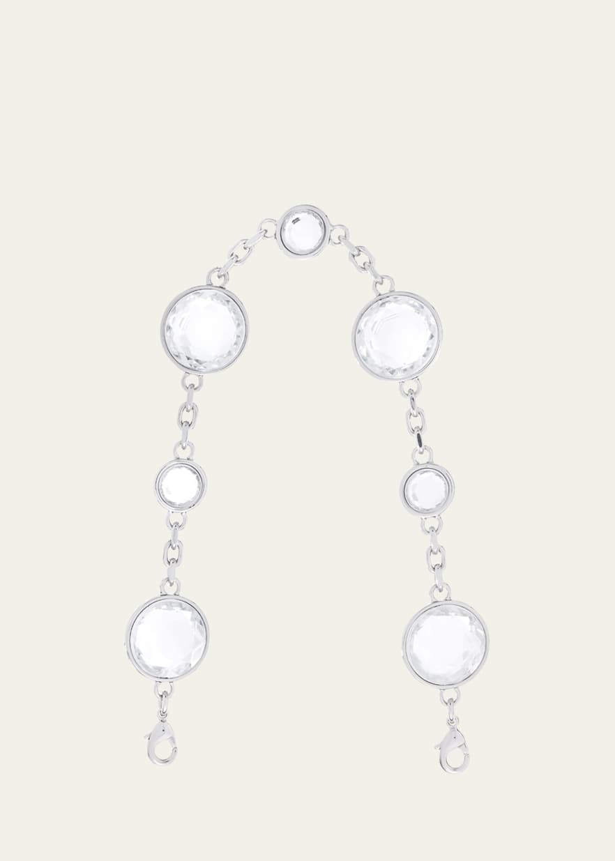 Judith Leiber Couture Round Crystal Gemma Chain Shoulder Strap - Bergdorf Goodman Judith Leiber Couture Round Crystal Gemma Chain... 