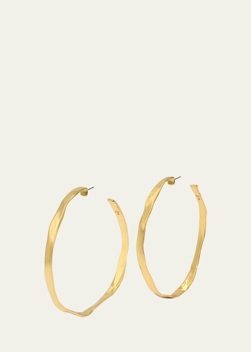Alexis Bittar Molten XL Hoop Earrings - Bergdorf Goodman Alexis Bittar Molten XL Hoop Earrings