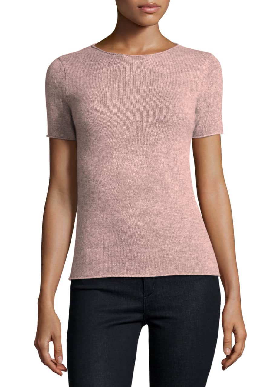 Tolleree Short Sleeve Cashmere Sweater