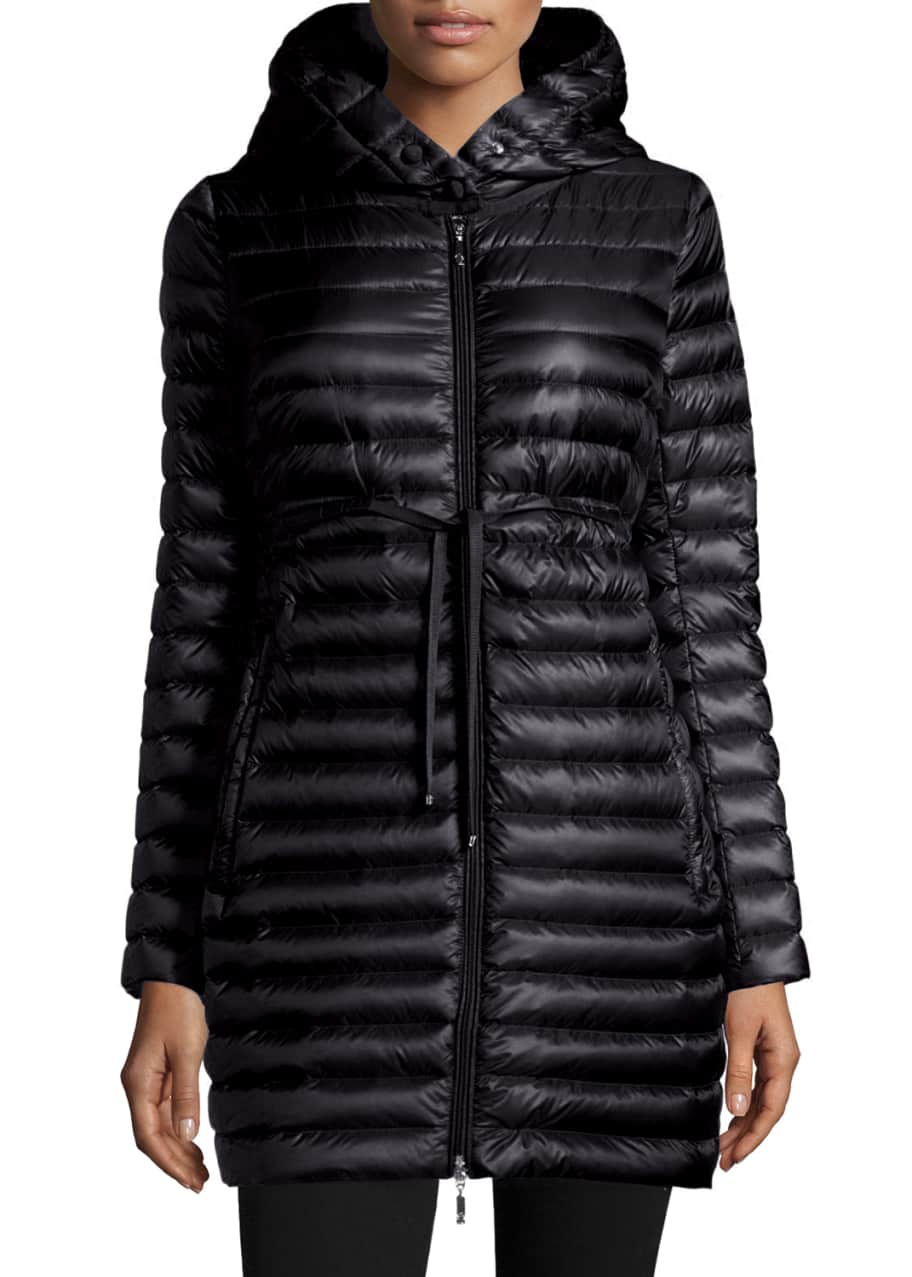 Moncler Barbel Hooded Down Fill Knee Length Jacket Bergdorf Goodman