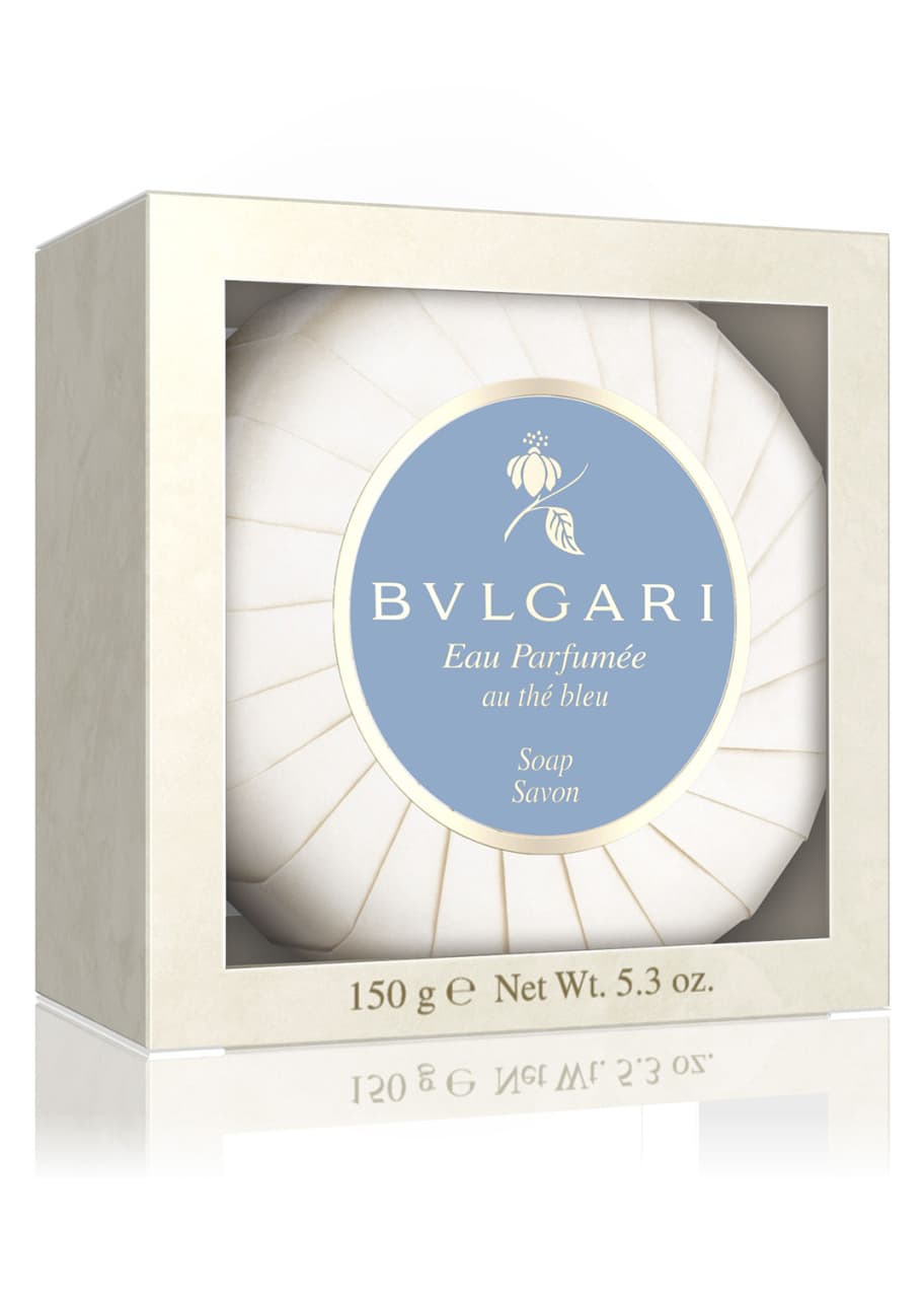 BVLGARI Eau Parfumée Au Thé Bleu Deluxe Soap, 5.3 oz - Bergdorf Goodman