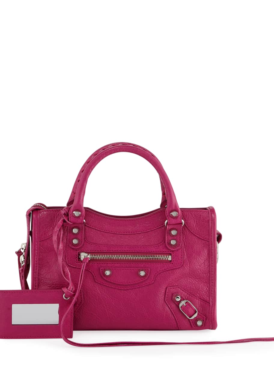 Balenciaga Metallic Edge Classic Mini City Crossbody Bag Bergdorf Goodman