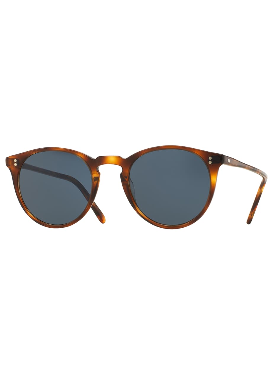 Oliver Peoples The Row O'Malley NYC Peaked Round Sunglasses