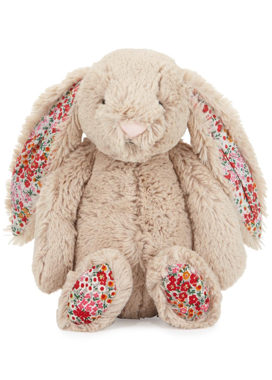Jellycat Medium Bashful Blossom Posy Bunny Stuffed Animal, Tan