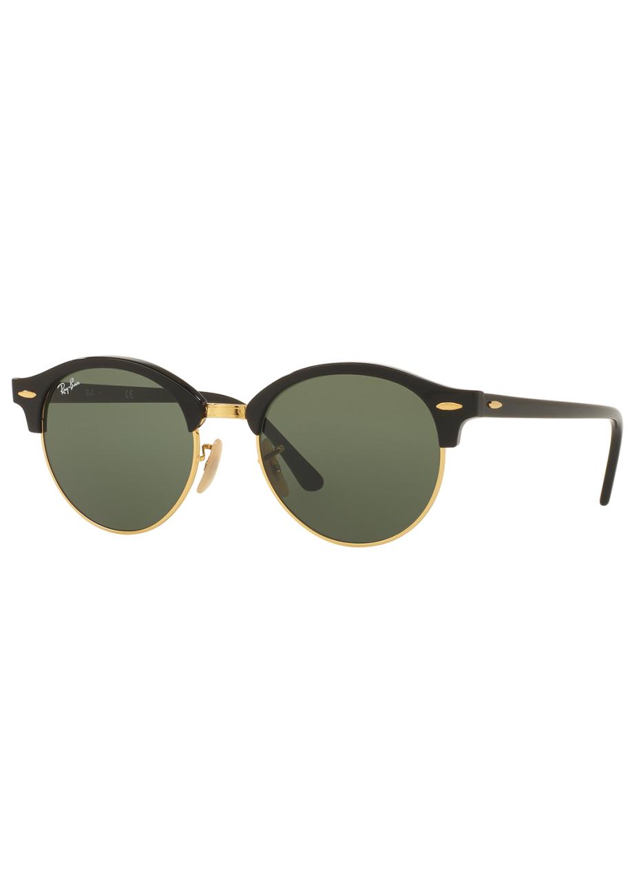 Ray-Ban Round Mirrored Clubmaster® Sunglasses - Bergdorf Goodman