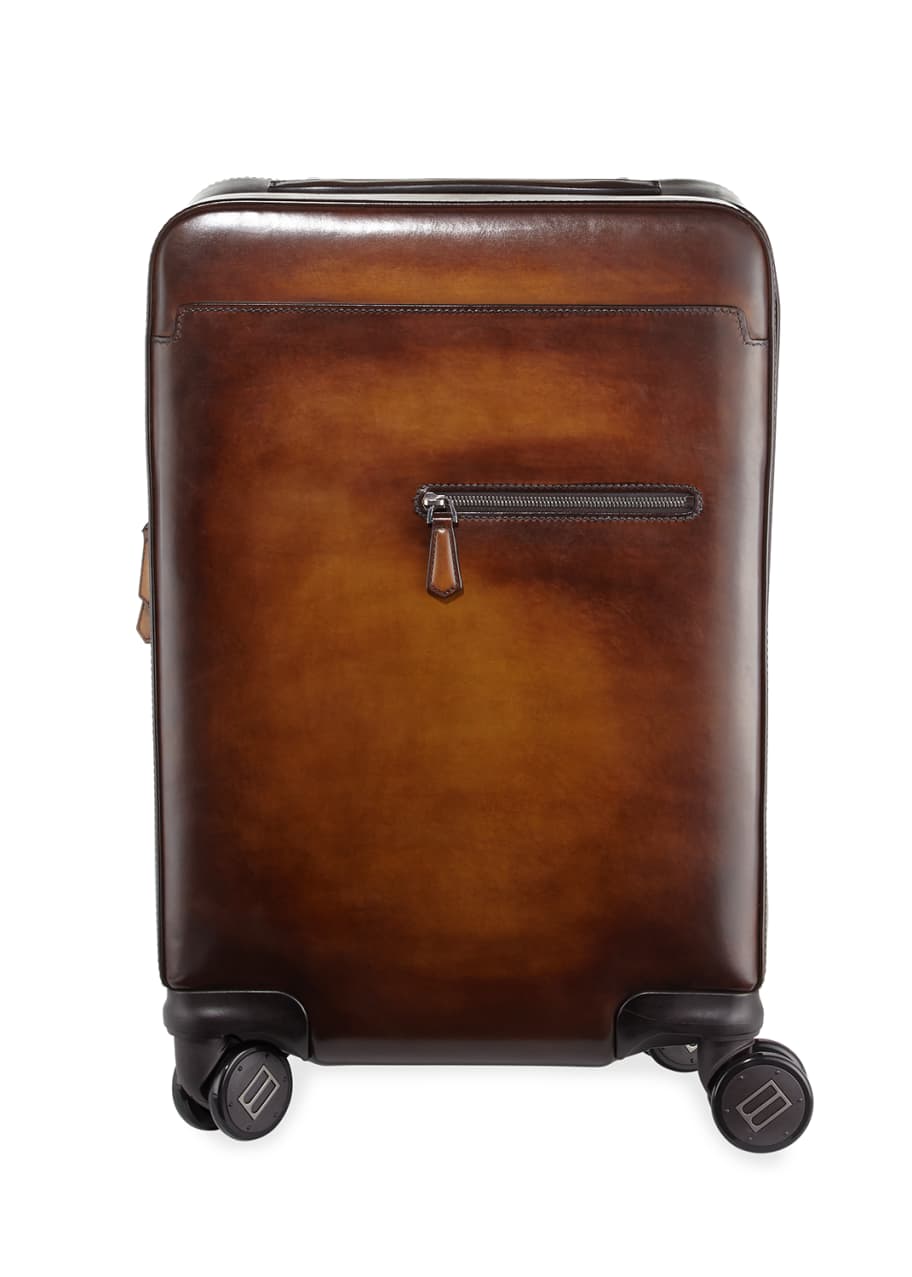 Berluti Formula 1004 Leather Trolley Suitcase - Bergdorf Goodman