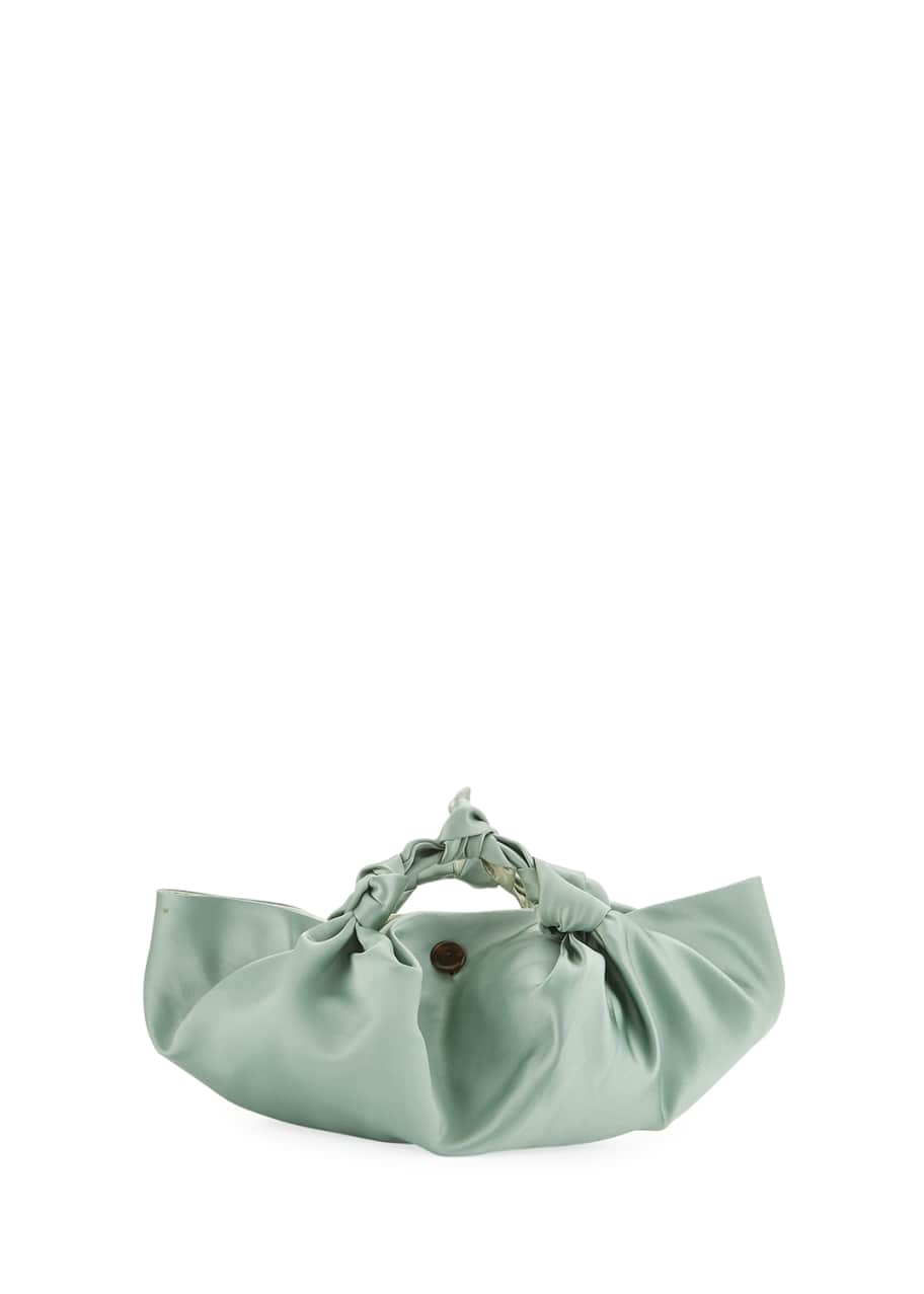 Image 1 of 1: Small Ascot Bag in Satin