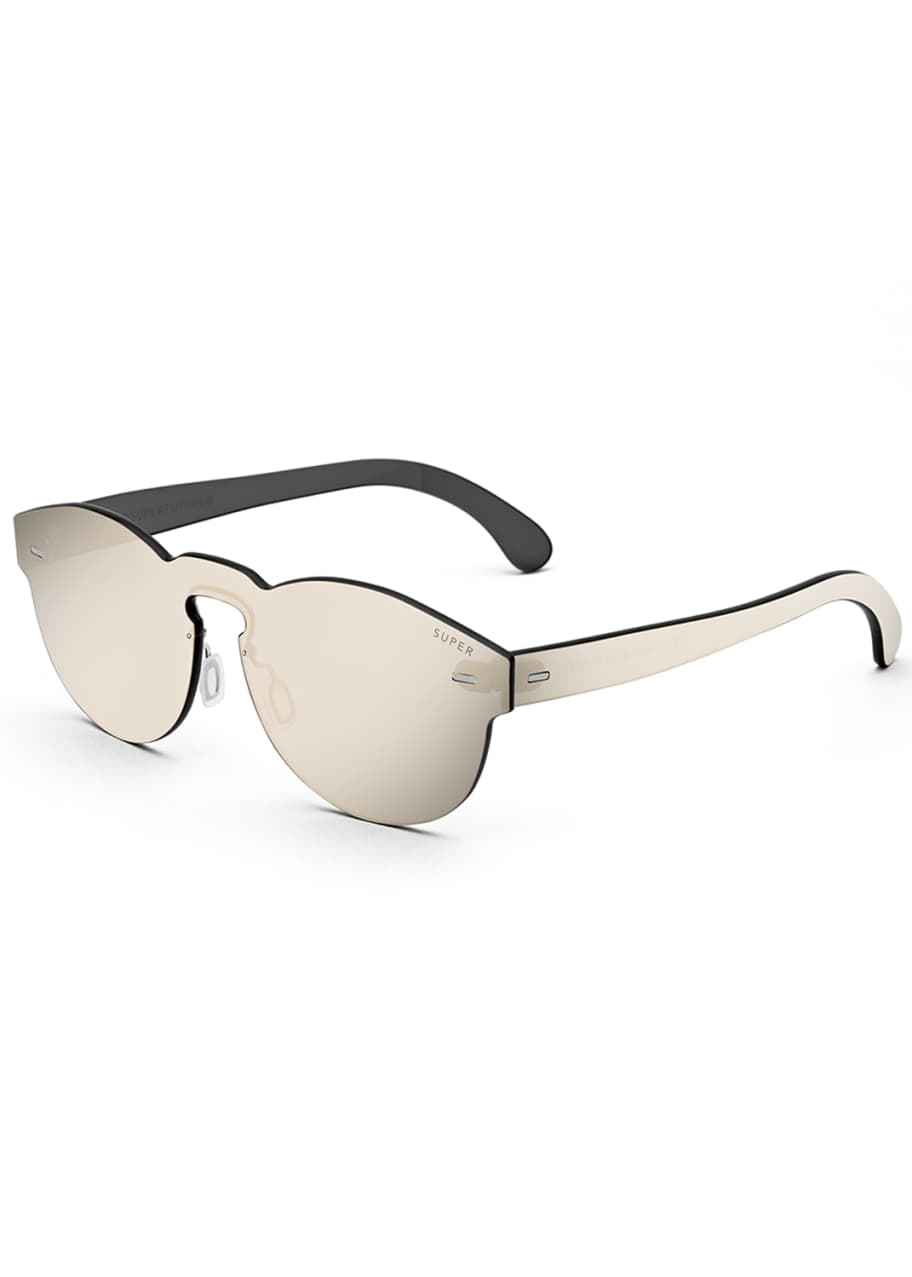 Super by Retrosuperfuture Tuttolente Paloma Unit Sunglasses Ivory