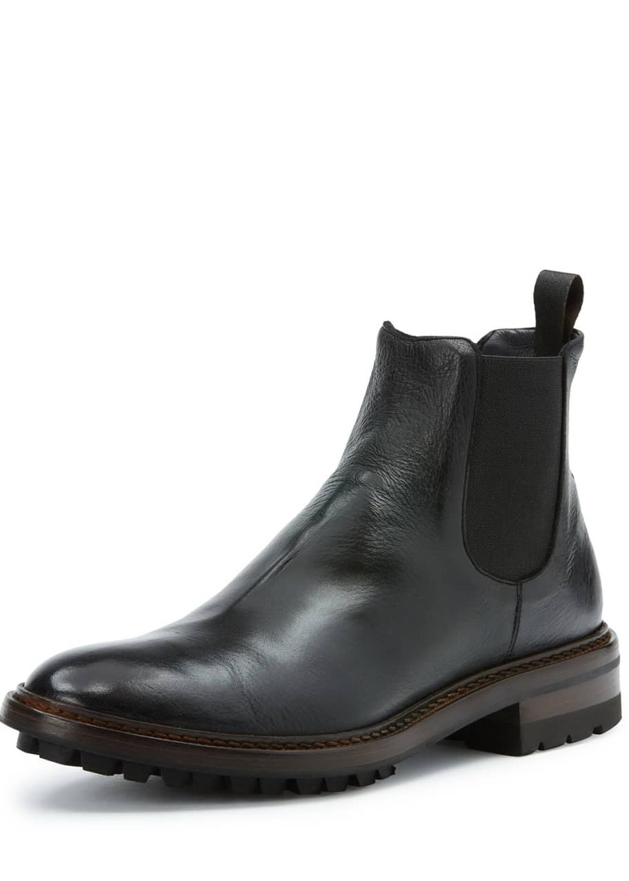 Frye Men's Greyson Leather Chelsea Boots - Bergdorf Goodman