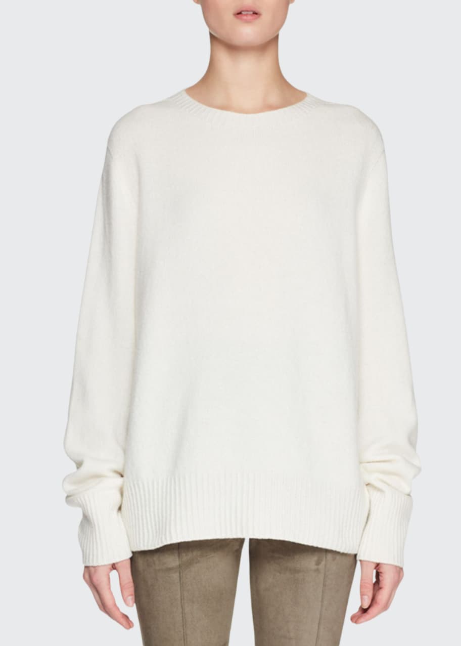 THE ROW Sibel Wool-Cashmere Sweater - Bergdorf Goodman