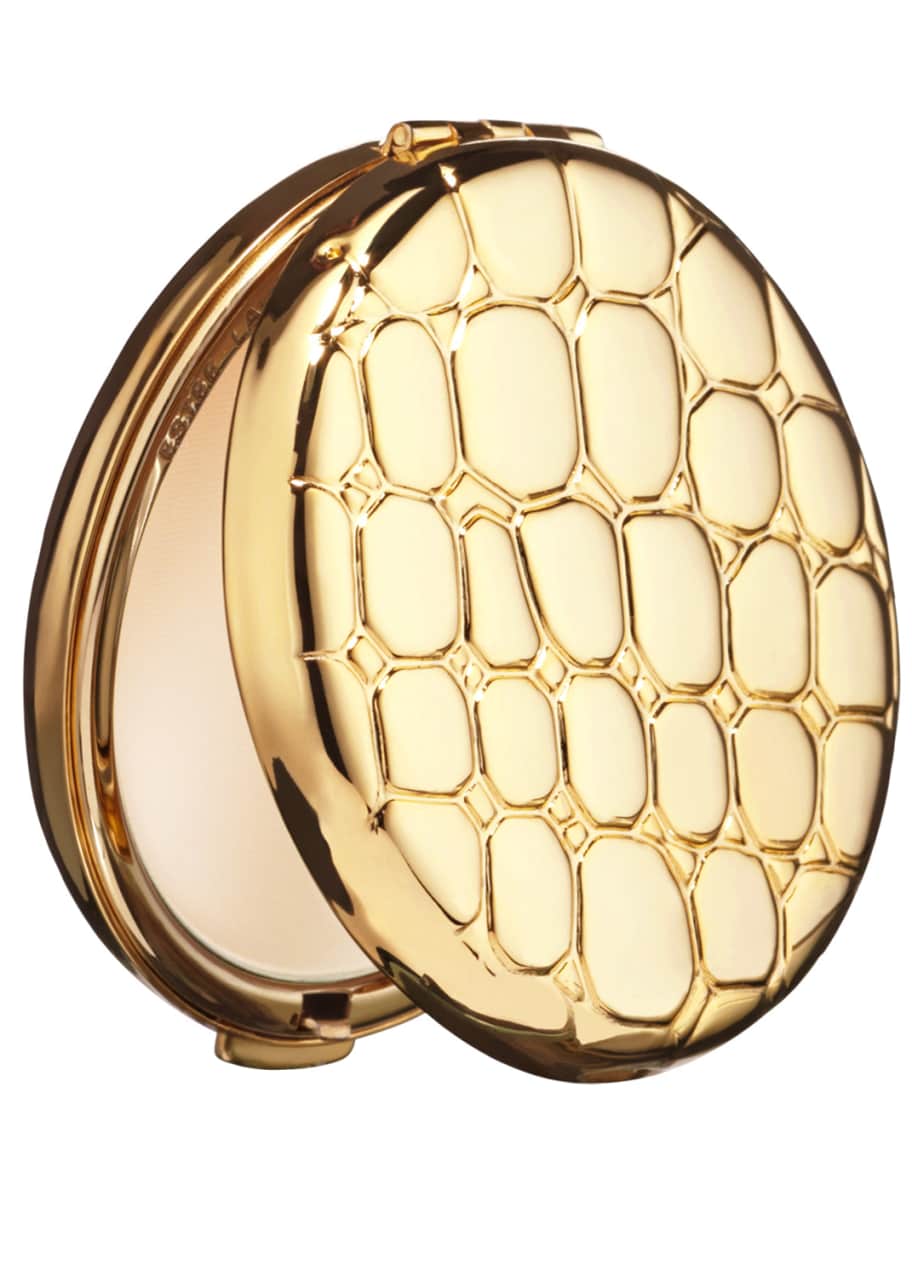 Estee Lauder Lucidity Translucent Powder Slim Alligator-Embossed