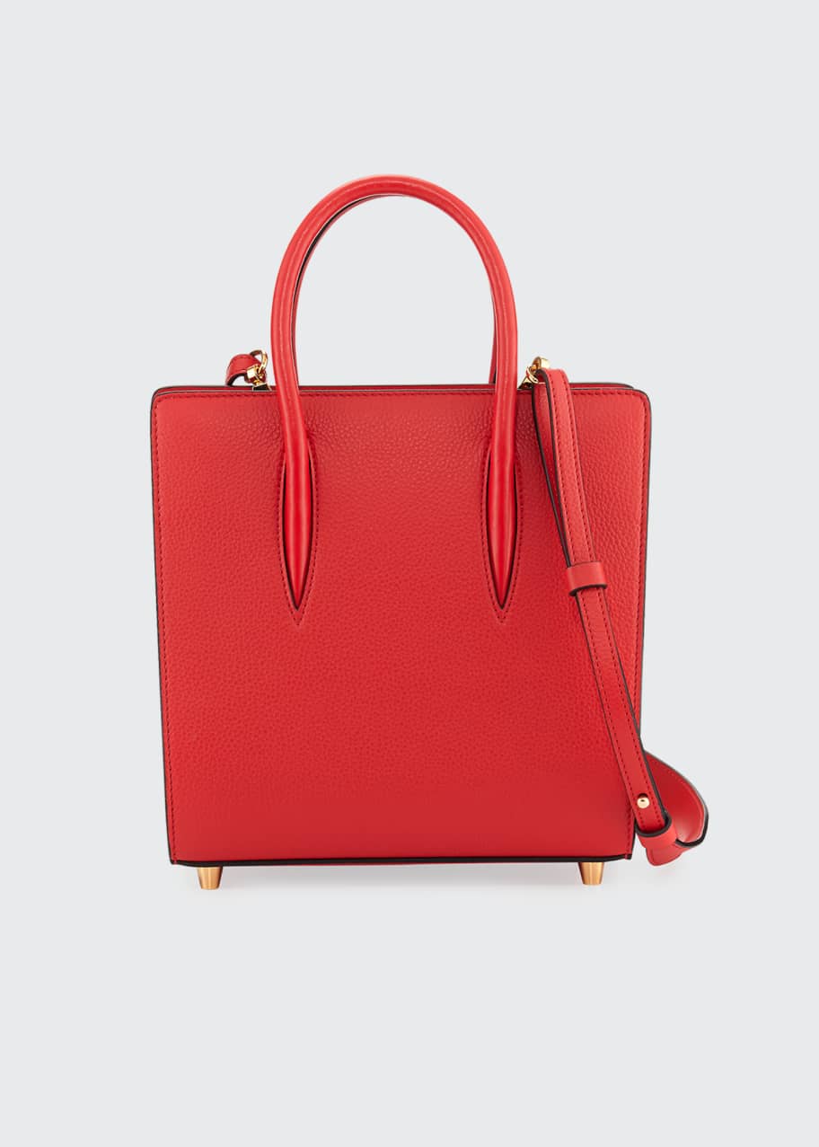Christian Louboutin Paloma Small Spike Leather Tote Bag Bergdorf Goodman