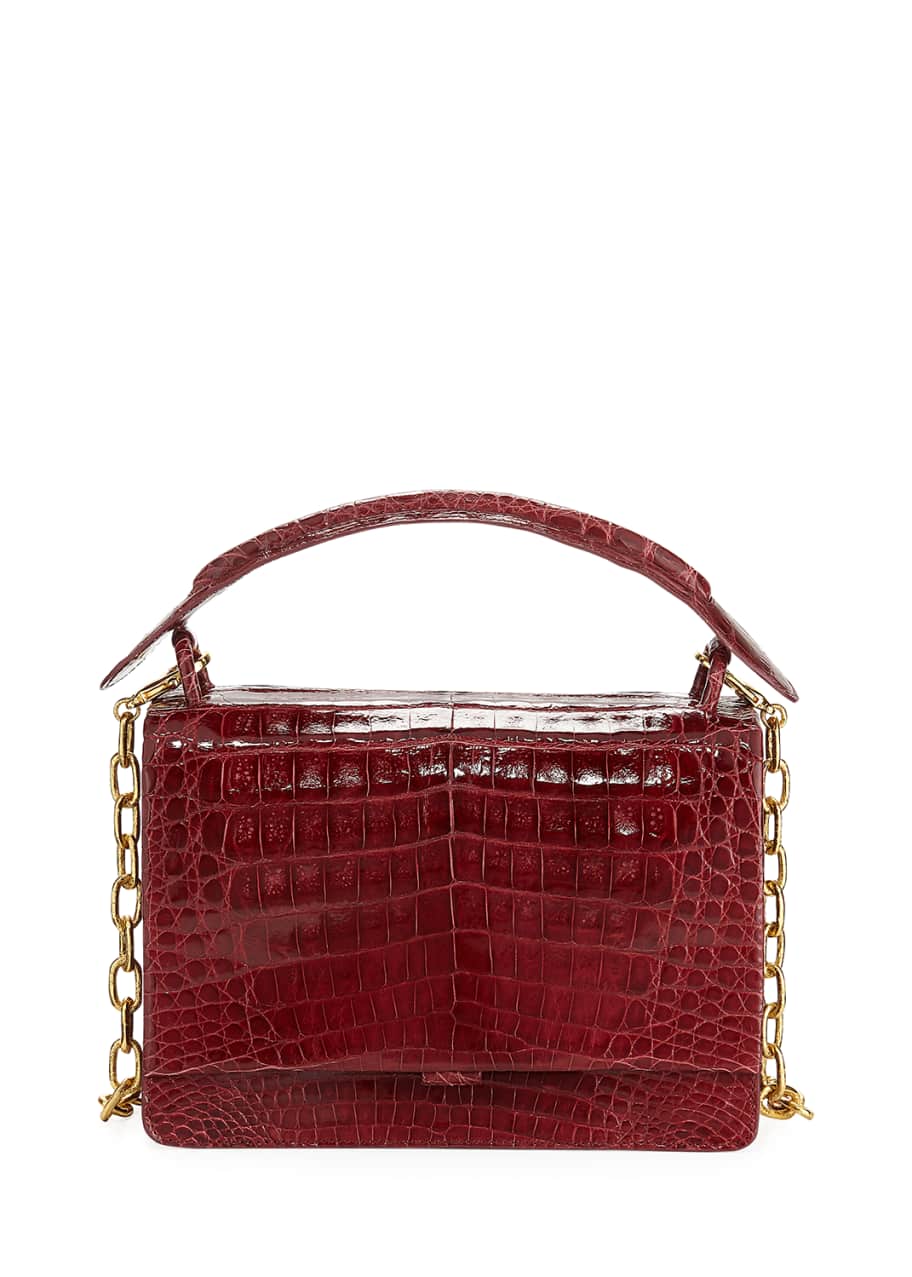 Nancy Gonzalez Medium Crocodile Top-Handle Bag - Bergdorf Goodman