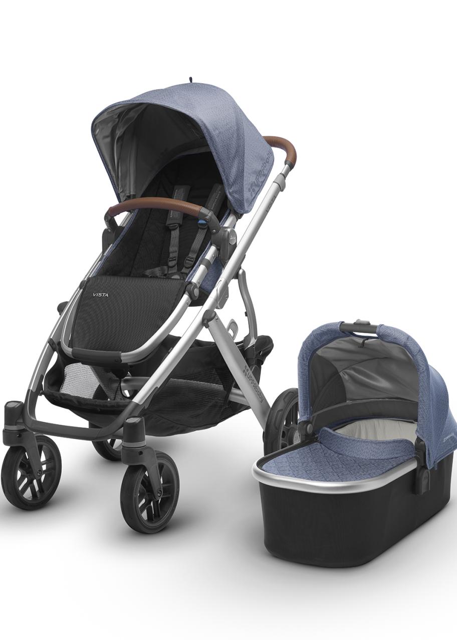 UPPAbaby VISTA™ All-in-One Stroller, Henry (Blue Marl) - Bergdorf Goodman