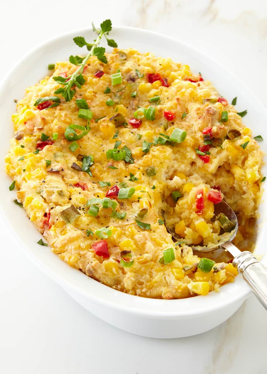 Smoked Gouda Corn Casserole Bergdorf Goodman