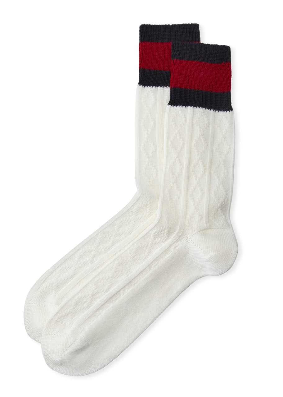 Image 1 of 1: Wool Socks with Web
