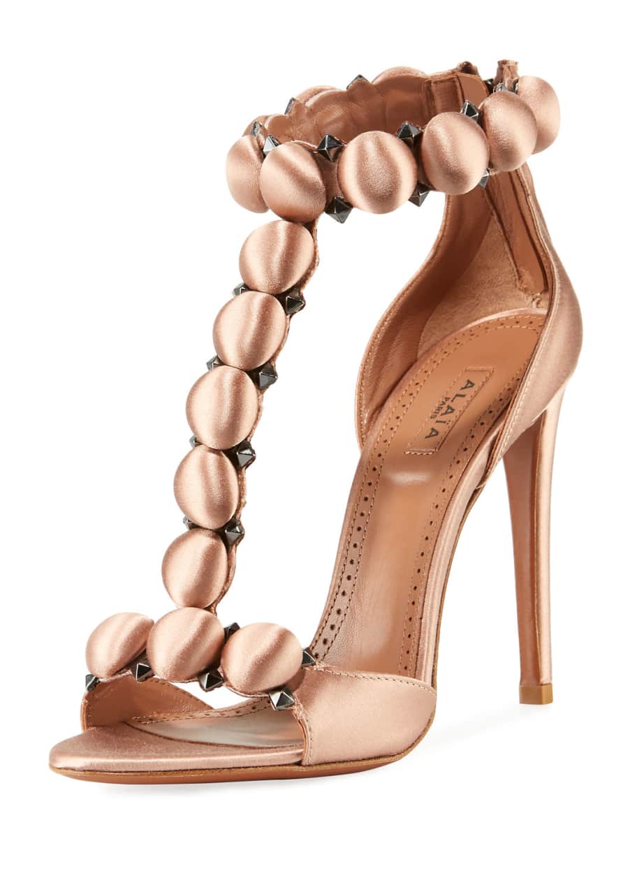 Alaia t strap sandal sales