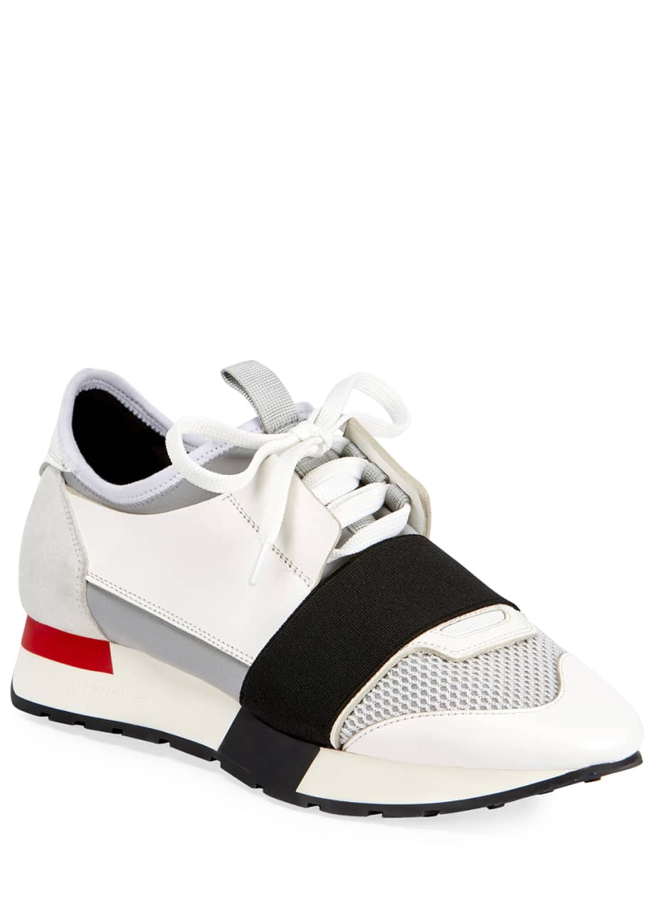 Balenciaga colorblock race sneakers discount