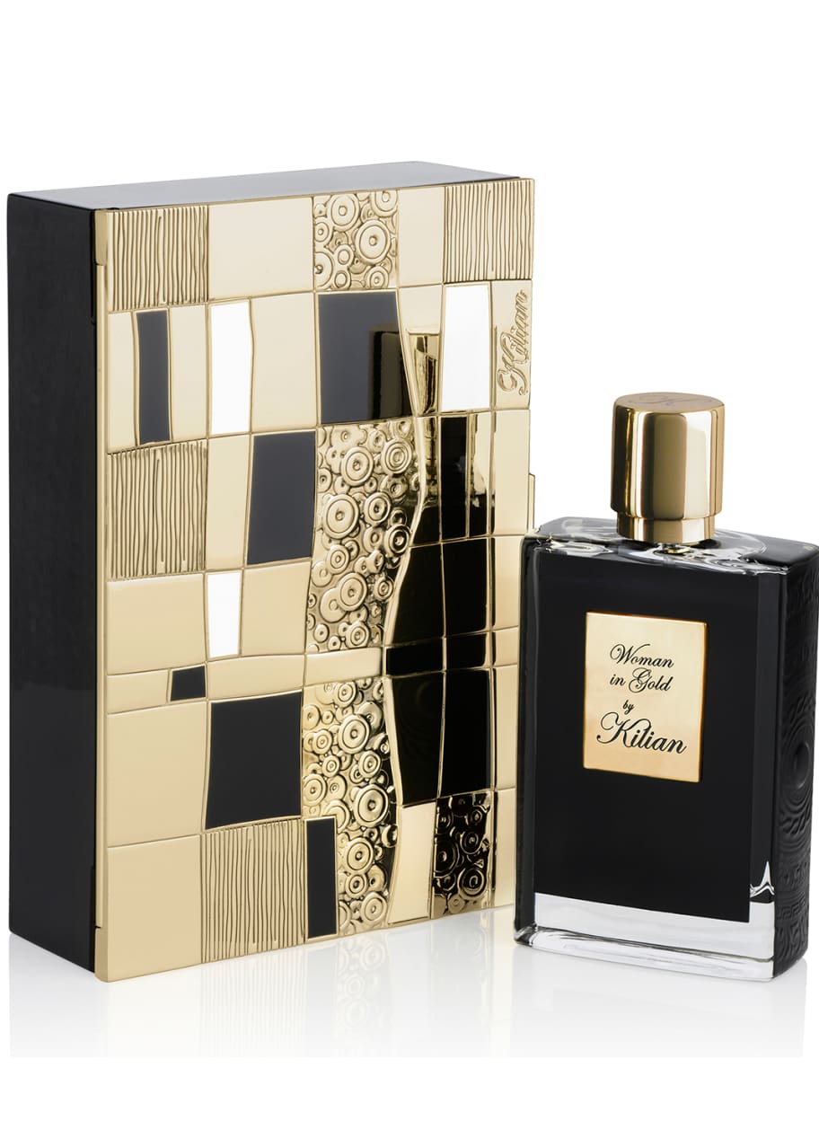 Kilian Woman In Gold 50 mL Refillable Spray and its Coffret
