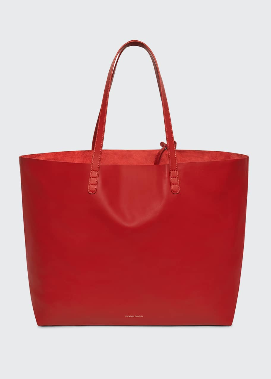 Mansur gavriel lamb oversized tote outlet