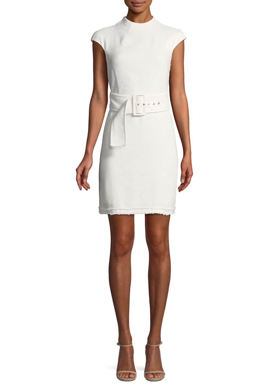 Theory mod belted dress top