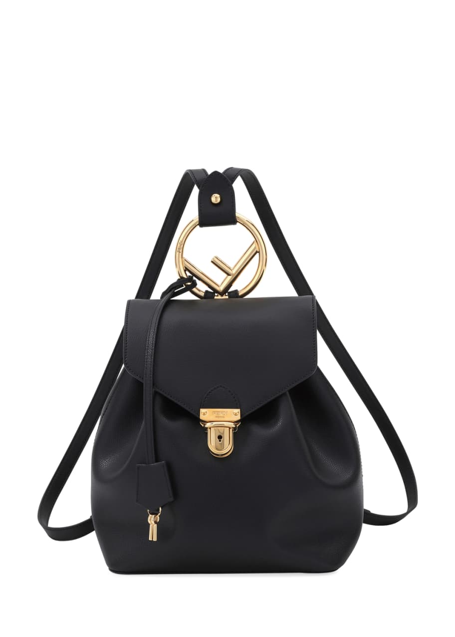 Fendi Cruise Shiny Calf Leather Backpack Bergdorf Goodman