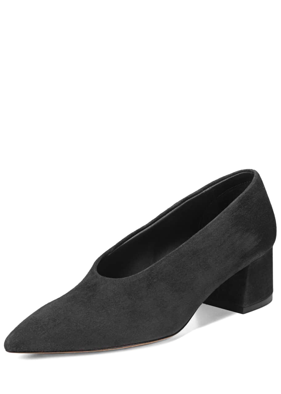 Vince rafe suede pump hotsell