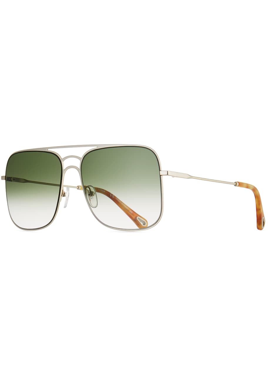 Ricky Gradient Aviator Sunglasses