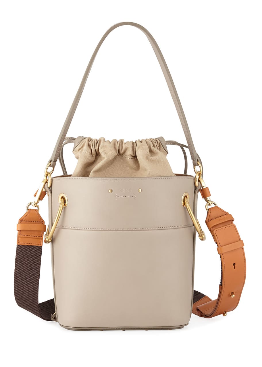 Chloe roy small smooth calf leather bucket bag sales