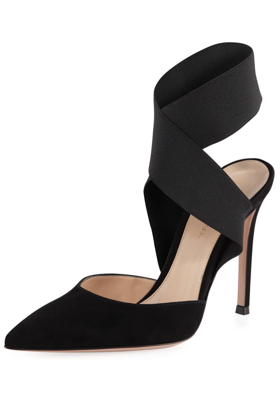 Gianvito 15 suede pumps hot sale