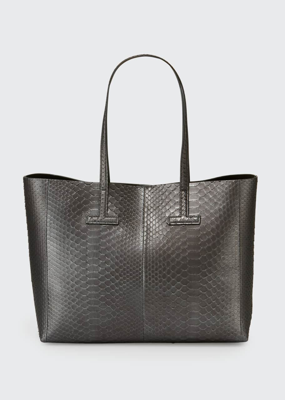 Image 1 of 1: Small Python Tote Bag